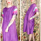 1960s Polynesian Hawaiian Silk Dress