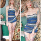 1950s Iconic Catalina One Piece Swimsuit - Small