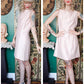 1960s Silk Pink Aline Dress