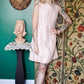 1960s Silk Pink Aline Dress