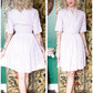 1950s Shirtwaist Classic Lilac Dress