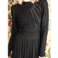 Late 30s Caught in my Web Crepe Dress