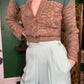 Early 1940s Prominent California Rayon Gabardine Pants - 28 Waist