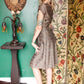 1950s Silk Plaid Classic Sheath Dress
