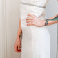1960s Winter White Silk Dress & Jacket - Small