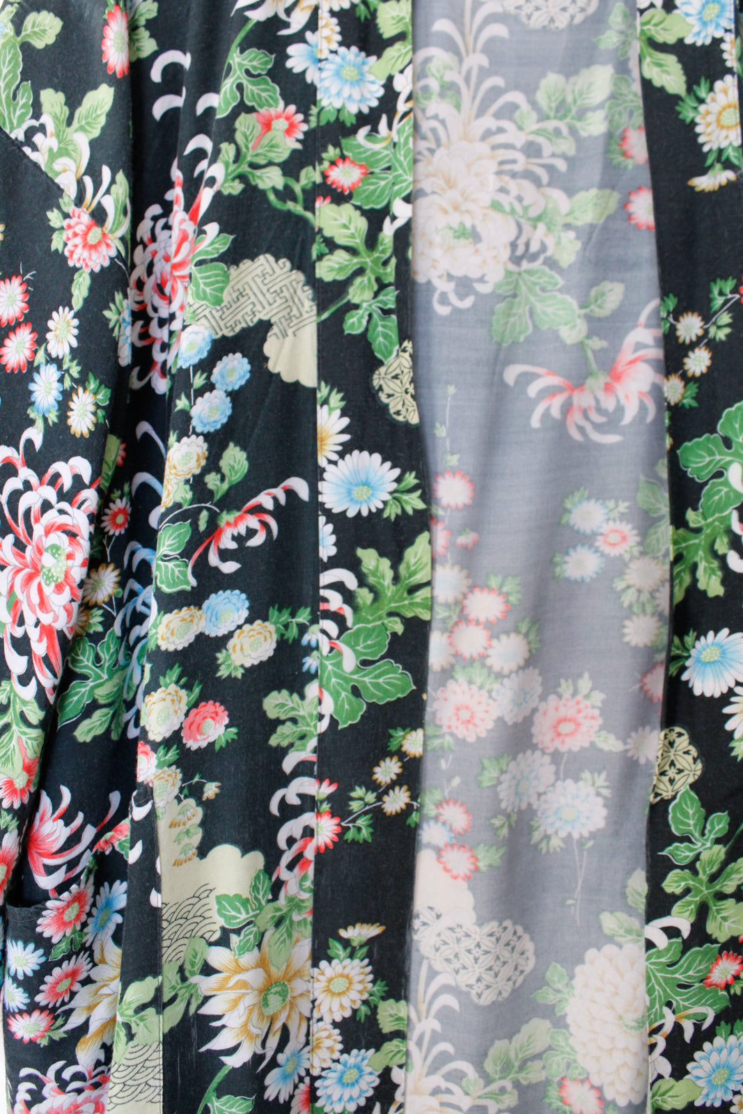 1940s Cotton Blossom Robe - o/s