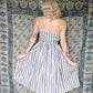 1950s Summer Love Halter Dress