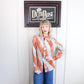 1970s Mens HUK•A•P Nylon Funky Shirt 42 chest1970s Mens HUK•A•P Nylon Funky Shirt 42 chest