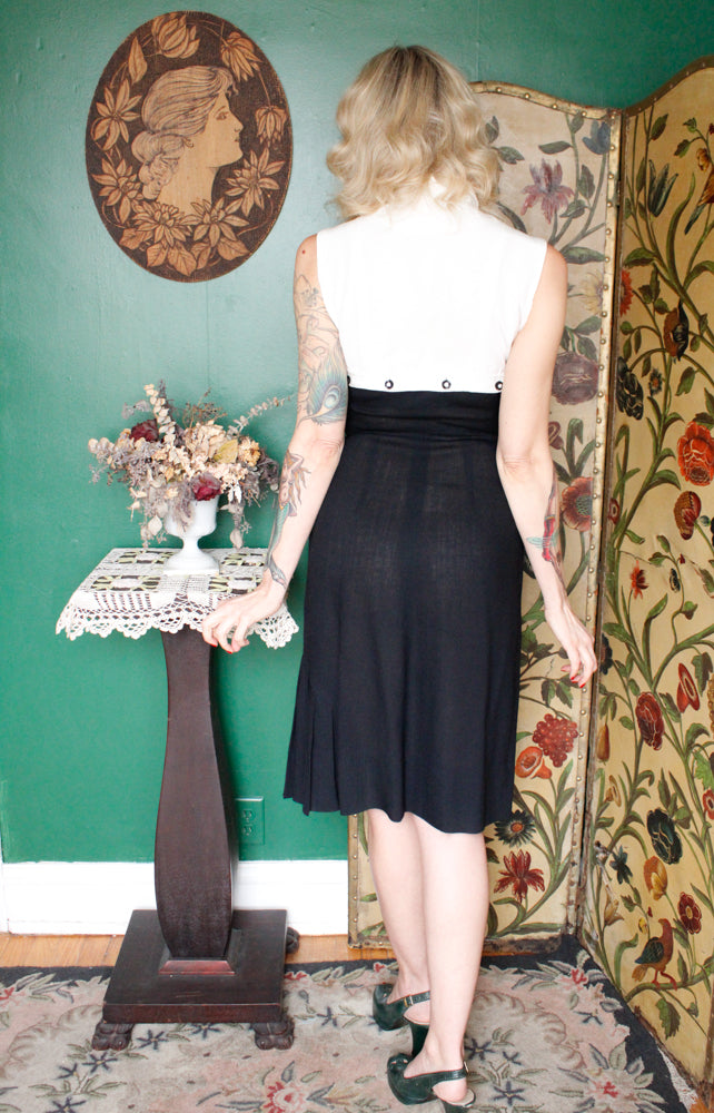 1950s 2pc Hal-Mar Cocktail Dress - Small
