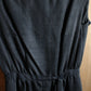 1950s Bombshell Black Silk Wiggle Dress - Xsmall