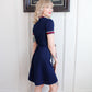 1960s Leslie Fay Poly Knit Dress - Medium