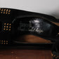 v1940s Studded Joseph Brushed Leather Platform Heels - 6.5/7