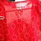1930s Glowing Heart Swiss Dot Dress - Xs