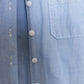 1940s Chambray Athletic Shirt - Medium