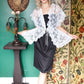1980s Fredrick's of Hollywood Lace Tunic 