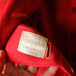 1940s Red Gabardine Forstmann 2pc Suit - Xs