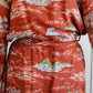 1940s Hawaiian Sportswear by M. McInenry Rayon Robe - XXL
