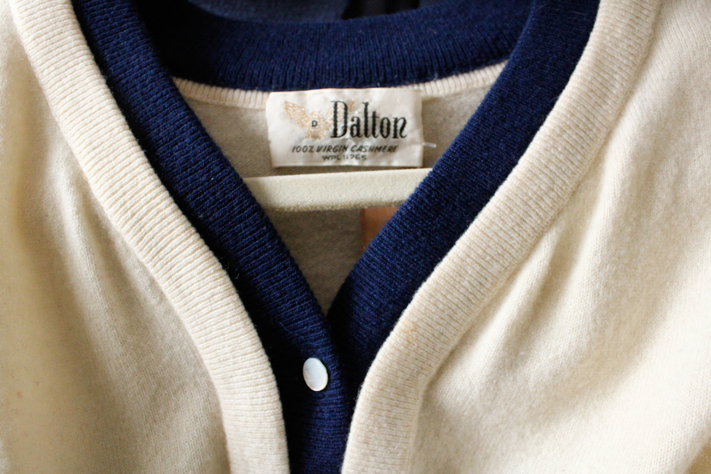 1950s cashmere Dalton sweater 