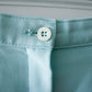 1970s Åliå Aqua Blue Knit Straight Leg Pant 