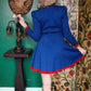 1940s RARE Hand Knit Ice Skating Dress 