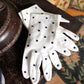 1950s Polka Dot Gloves & Mini Purse