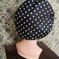 Late 1960s/Early 1970s Silk Polka Dot Hat