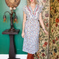 1930s RARE Vanity Fair Colorful Print Dress 