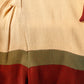 Early 1940s Rayon Crepe Color Block 2pc Blouse & Skirt Set