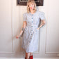 1930s Carson Pirie Scott Plaid Cotton Dress - Medium