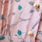 1940s Paul Sargent Leaf Print Knit Dress - XXL