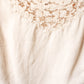 1960s Ivory Linen Blouse 
