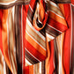 Late 1970s Striped 9 to 5 Dress