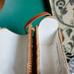 Bamboo & Leather Summer Purse 50s style inspired handbag