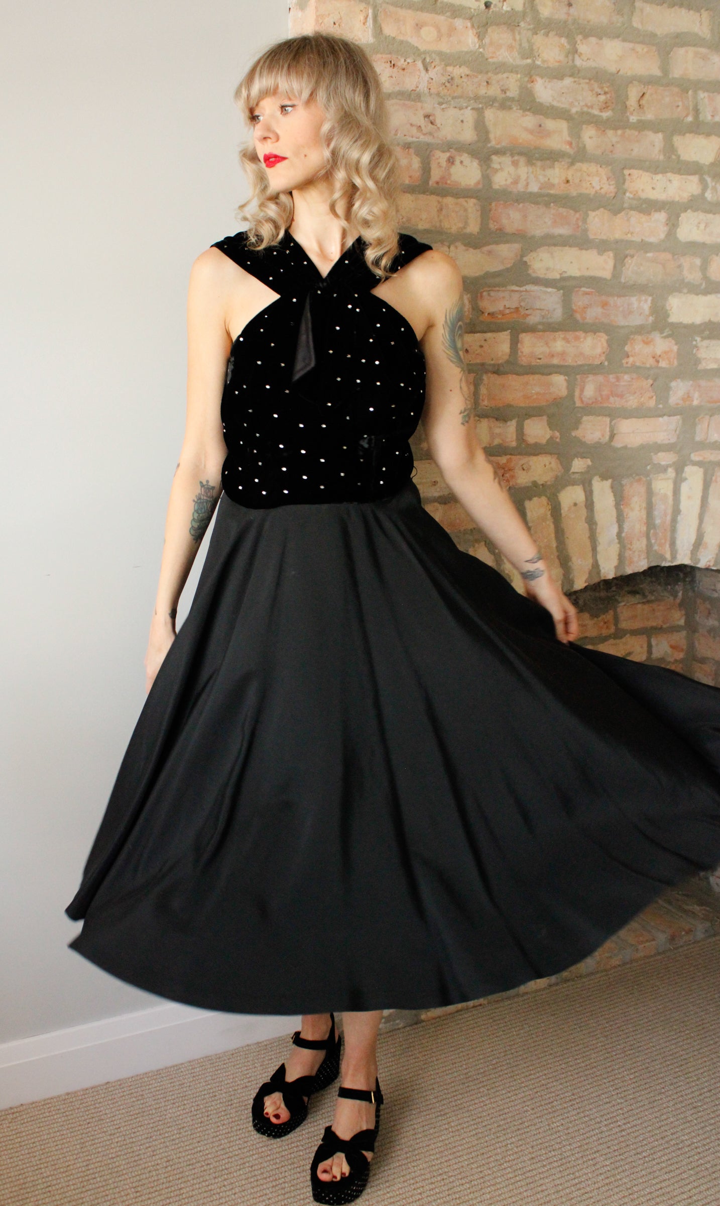 1940's 2024 party dress