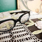1950s Estrella by Stenzel Black Frames