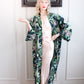 1940s Cotton Blossom Robe - o/s