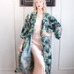 1940s Cotton Blossom Robe - o/s