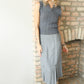 1940s Wool Tweed Trumpet Skirt 