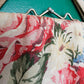 1940s Floral Barkcloth Purse