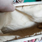 1940s Floral Barkcloth Purse