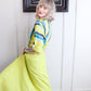 1940s Cotton Campus Girl Dressing Gown - Large
