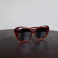 1940s Amber Plastic Sunglasses