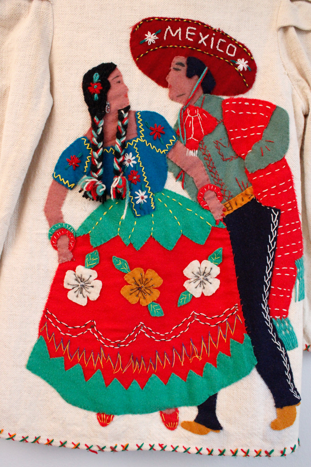 1940s Mexican Tourist Jacket - Small
