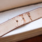 1950s Horseshoe Leather Calderon Belt - 25/26 waist
