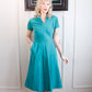 1940s Gay Gibson Corduroy Dress - Xs