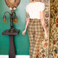 1960s Linen Lygia Portuguese Blouse