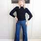 1940s Wool USN WWII Sweater - S/M
