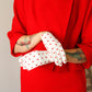 1950s polka Dot Cotton Gloves 