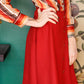 Late 1970s Striped 9 to 5 Dress