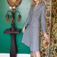 1950s Dior Style Wool Raphael's New Look 2pc Suit